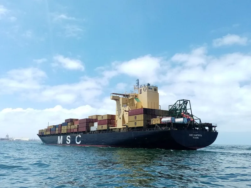 MSC Santhya Exhaust System